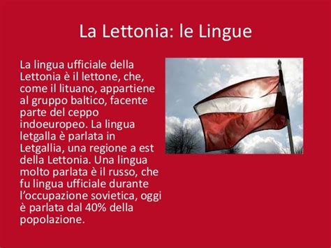 lingua ufficiale della lettone.